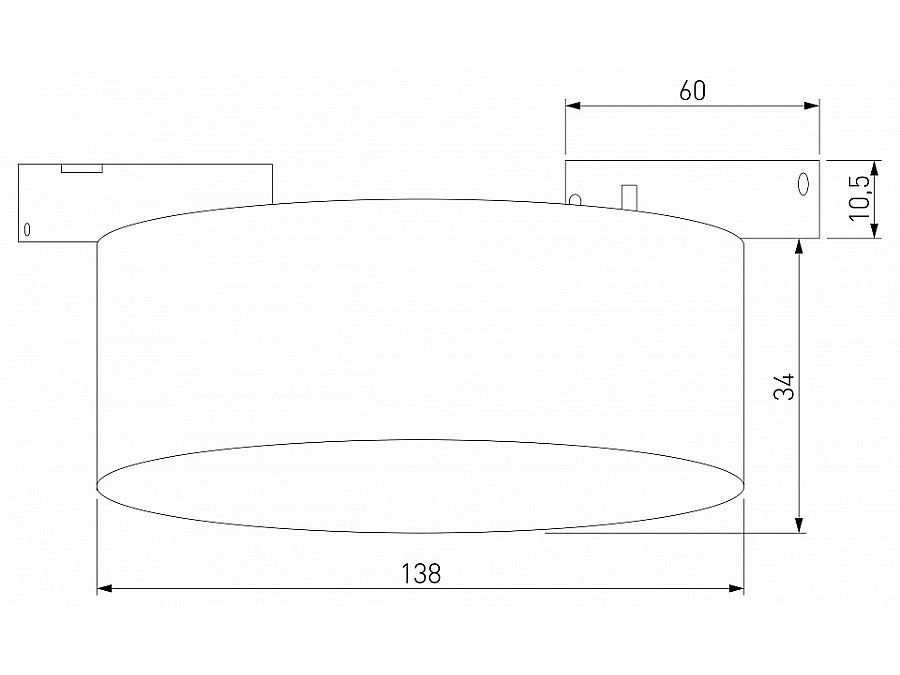 Накладной светильник Elektrostandard Mini Magnetic a065648