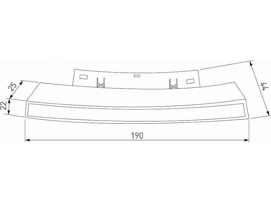 Встраиваемый светильник Elektrostandard Slim Magnetic a066509