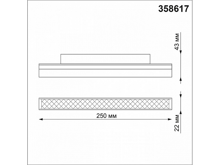 Накладной светильник Novotech Flum 358617