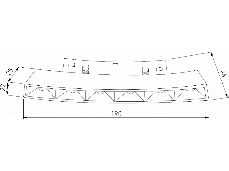 Встраиваемый светильник Elektrostandard Slim Magnetic a066513