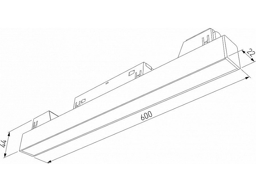 Встраиваемый светильник Elektrostandard Slim Magnetic 85034/01