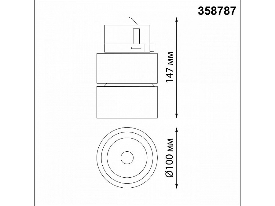 Светильник на штанге Novotech Groda 358787