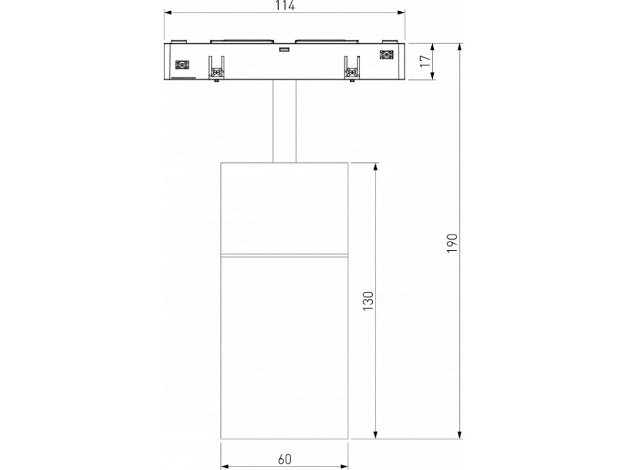 Светильник на штанге Elektrostandard Slim Magnetic a066517