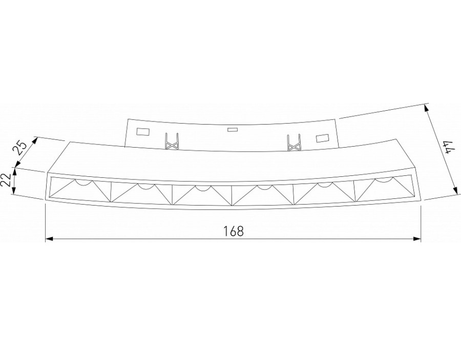 Встраиваемый светильник Elektrostandard Slim Magnetic a066511