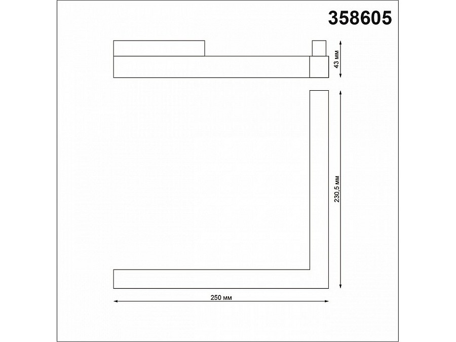 Накладной светильник Novotech Flum 358605