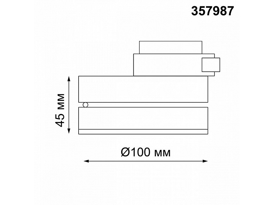 Накладной светильник Novotech Groda 357987