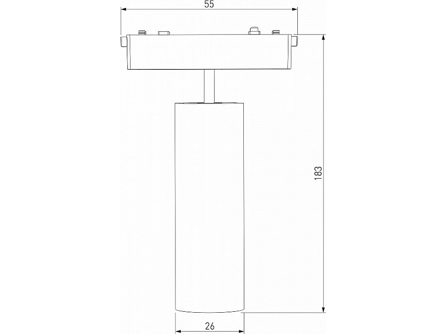 Светильник на штанге Elektrostandard Flat Magnetic a063713