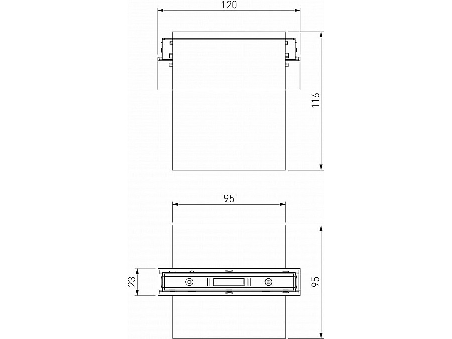 Накладной светильник Elektrostandard Slim Magnetic 85055/01