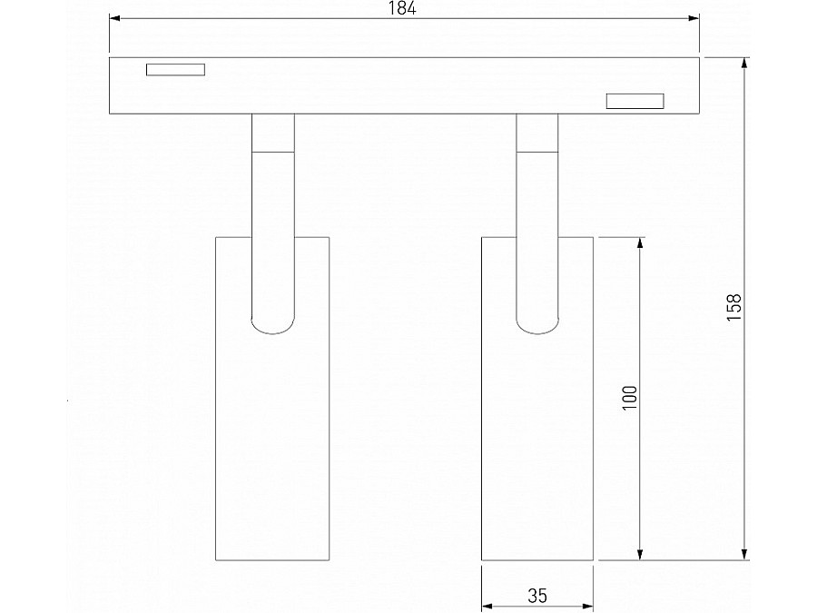 Светильник на штанге Elektrostandard Slim Magnetic a063527