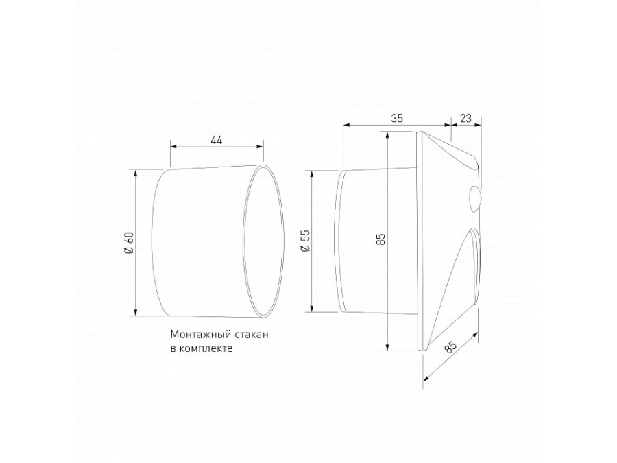 Встраиваемый светильник Elektrostandard Move 40158/LED