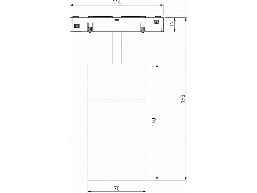 Светильник на штанге Elektrostandard Slim Magnetic a066515