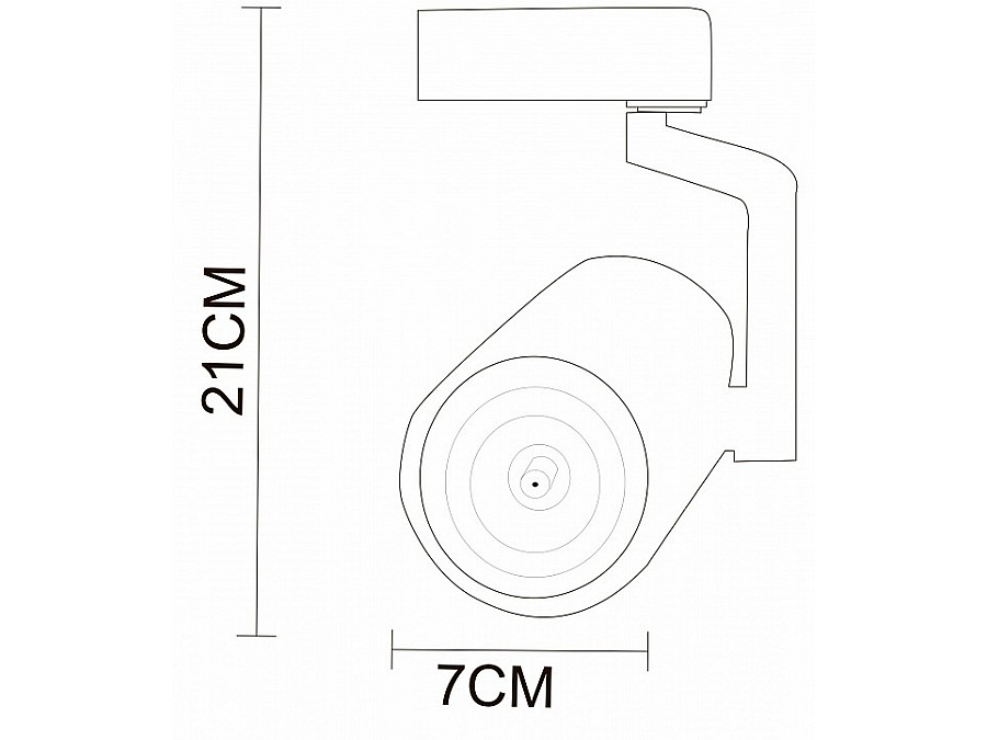 Светильник на штанге Arte Lamp Track Lights A2320PL-1WH