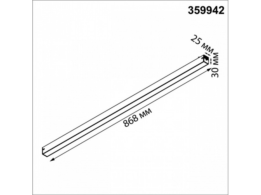 Встраиваемый светильник Novotech VECTOR 220V 359942