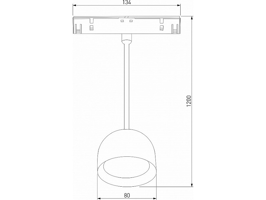 Подвесной светильник Elektrostandard Slim Magnetic a065480