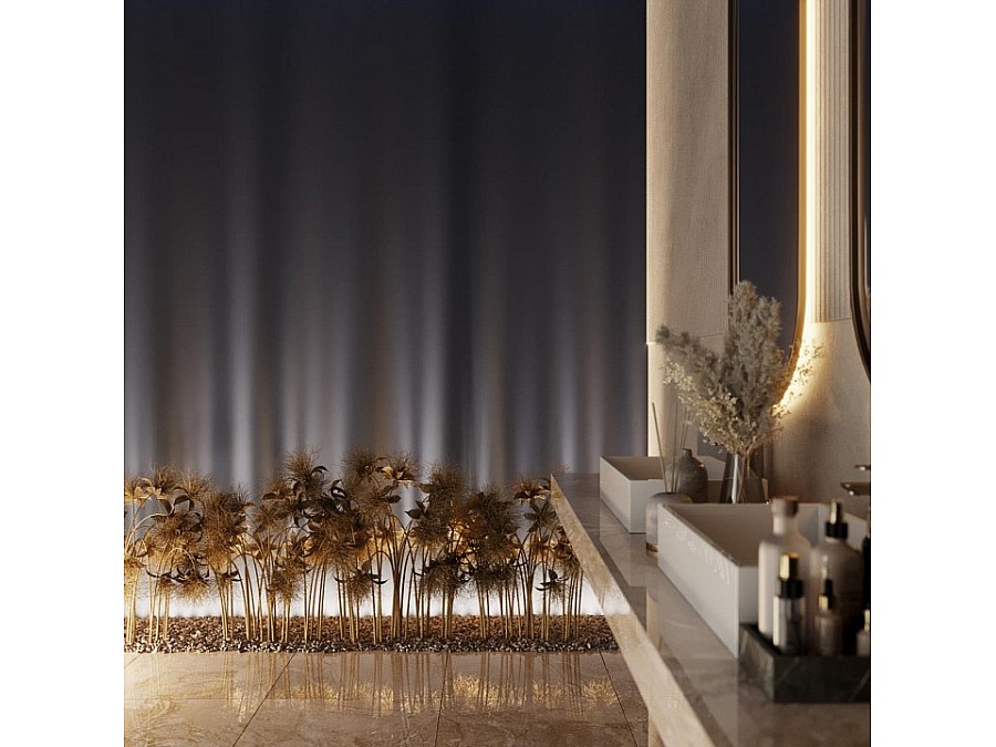 Наземный низкий светильник Odeon Light Waterfall 7027/72FL