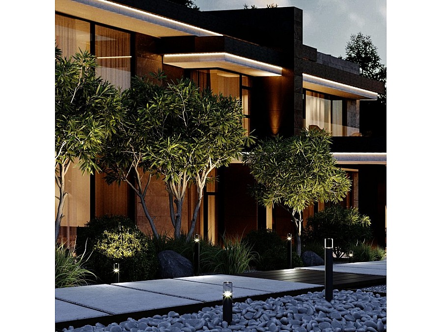 Наземный низкий светильник Elektrostandard Hidden a066037