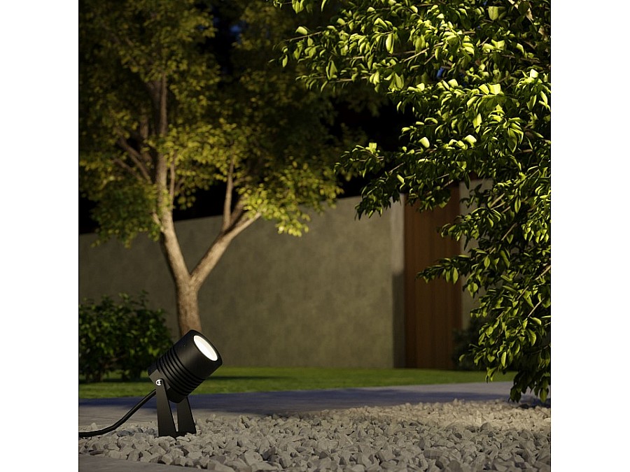 Наземный низкий светильник Elektrostandard Landscape Landscape LED черный (043 FL LED)