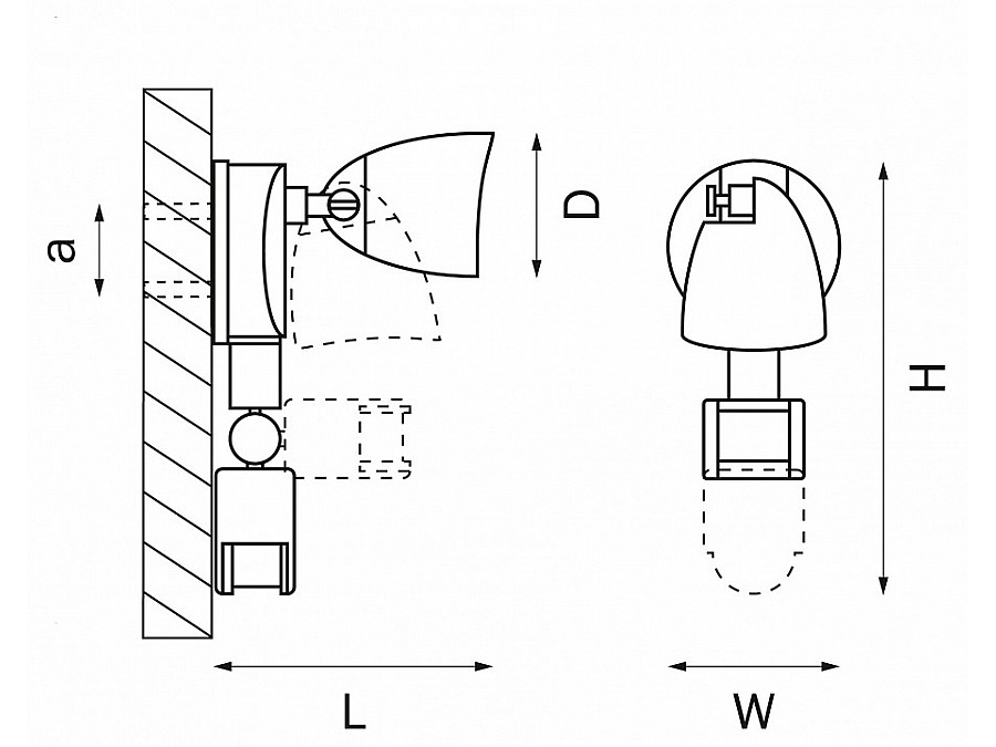 Светильник на штанге Lightstar Diva 374337