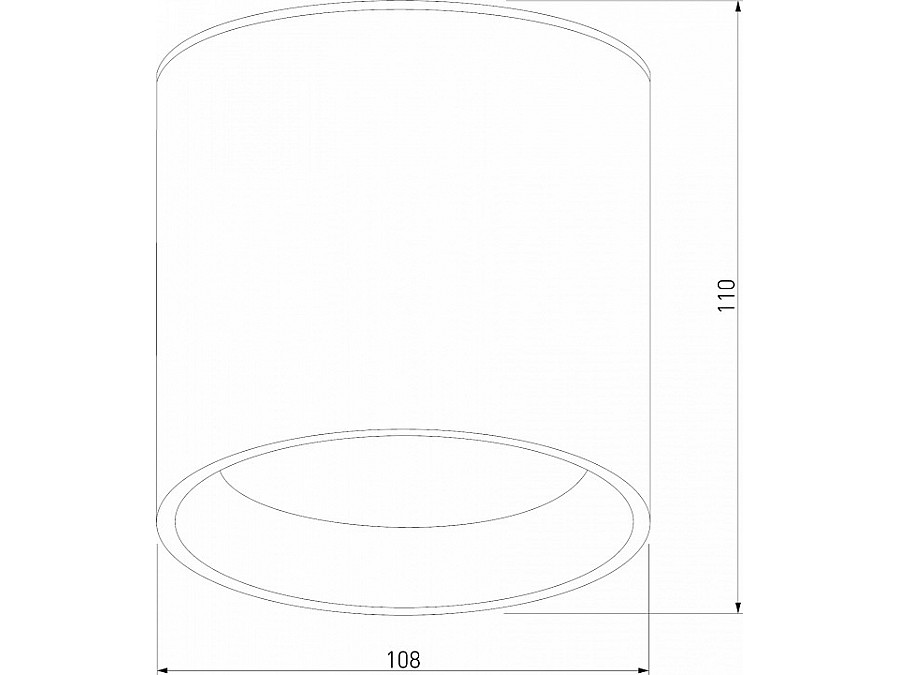 Накладной светильник Elektrostandard Light LED 35132/H серый
