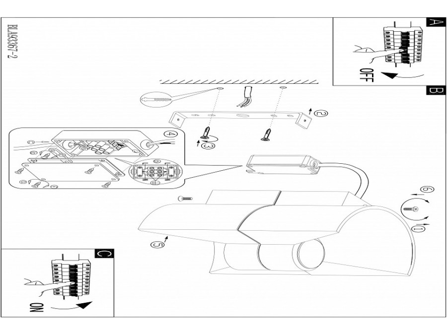 Накладной светильник Eglo Redondo 93368
