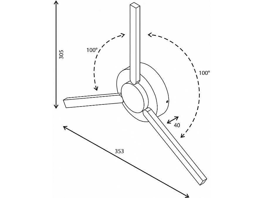 Накладной светильник Elektrostandard 1665 a040501