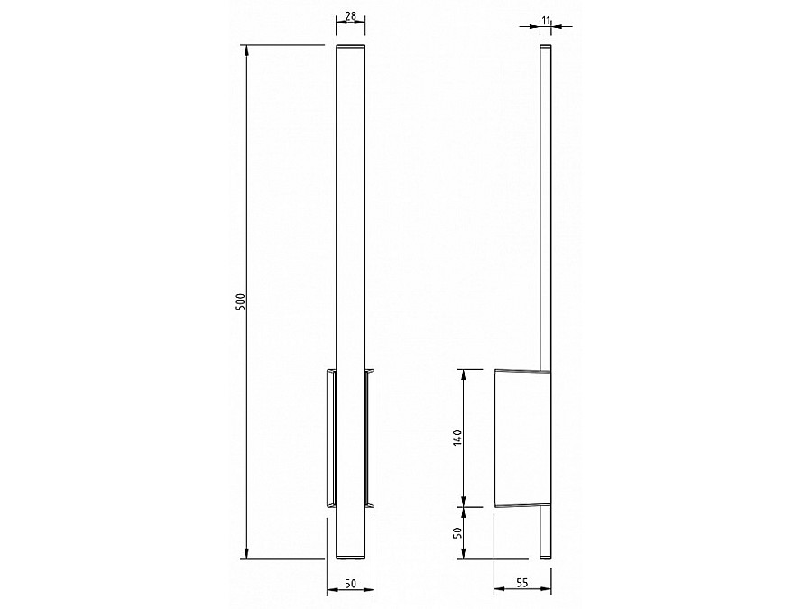 Светильник на штанге Escada 30009 30009W/01LED