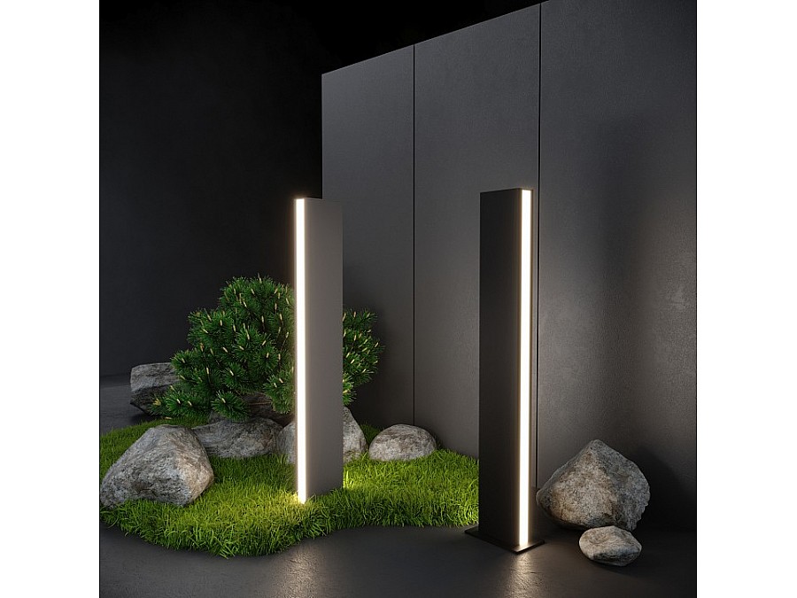 Наземный низкий светильник Elektrostandard Flat 1538 TECHNO LED