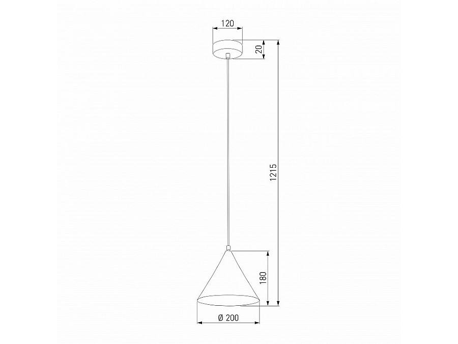 Подвесной светильник Elektrostandard Bevel a068472