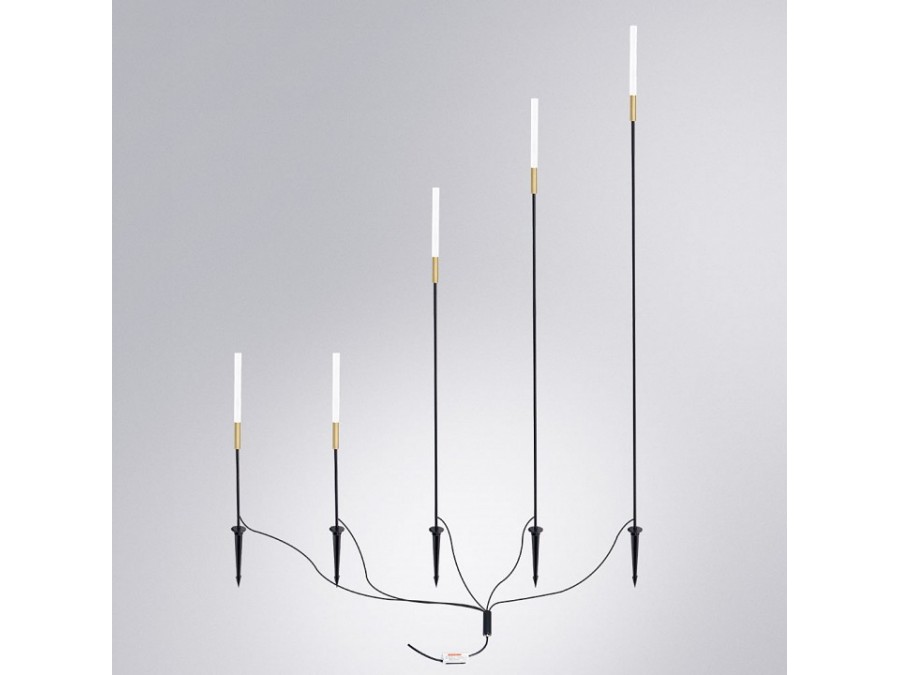 Наземный низкий светильник Arte Lamp MUSTER A1083PA-5BK