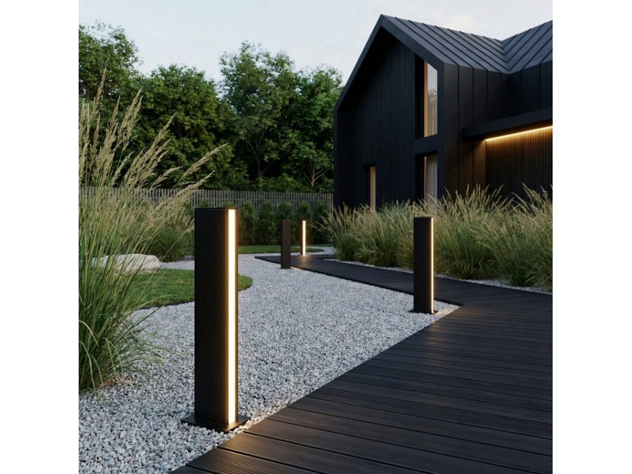 Наземный высокий светильник Elektrostandard Flat 1538 TECHNO LED