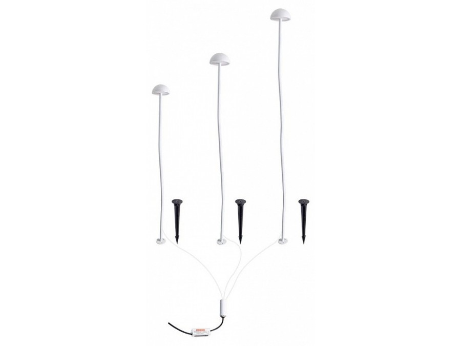 Наземный низкий светильник Arte Lamp MOTUS A1081PA-3WH