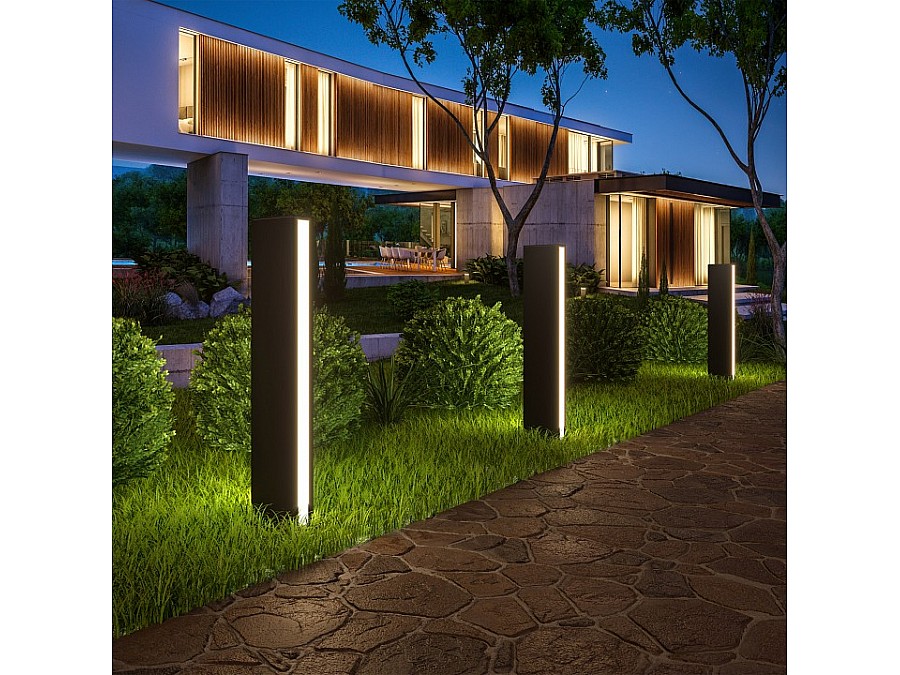 Наземный низкий светильник Elektrostandard Flat 1538 TECHNO LED