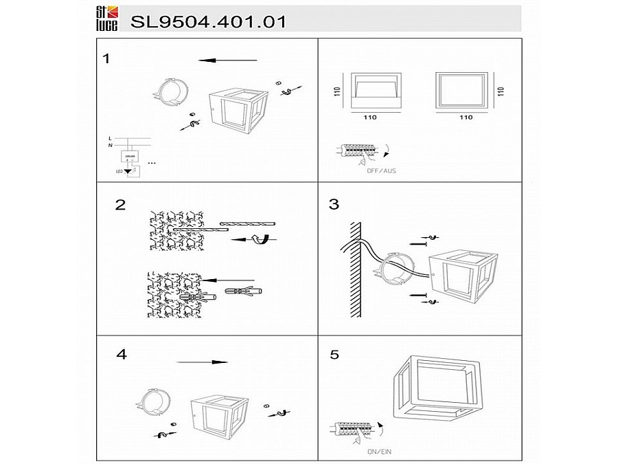 Накладной светильник ST-Luce Alceno SL9504.401.01