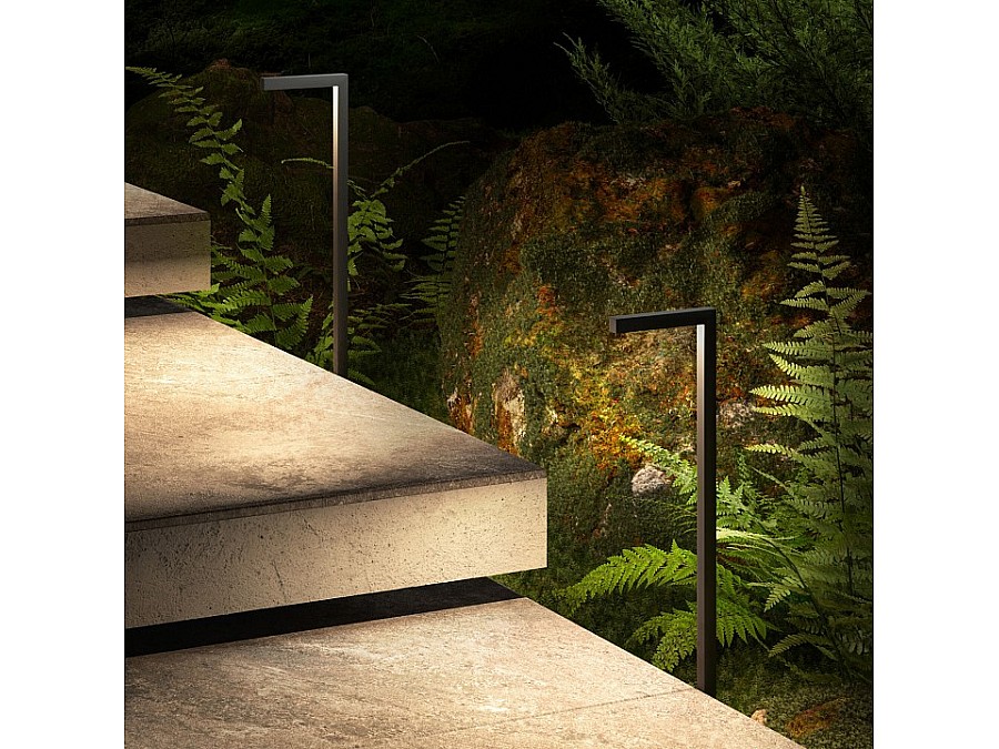 Наземный высокий светильник Elektrostandard Stels a067902