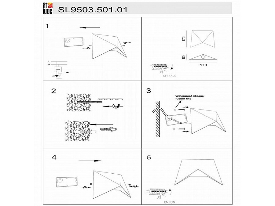 Накладной светильник ST-Luce Canneto SL9503.501.01