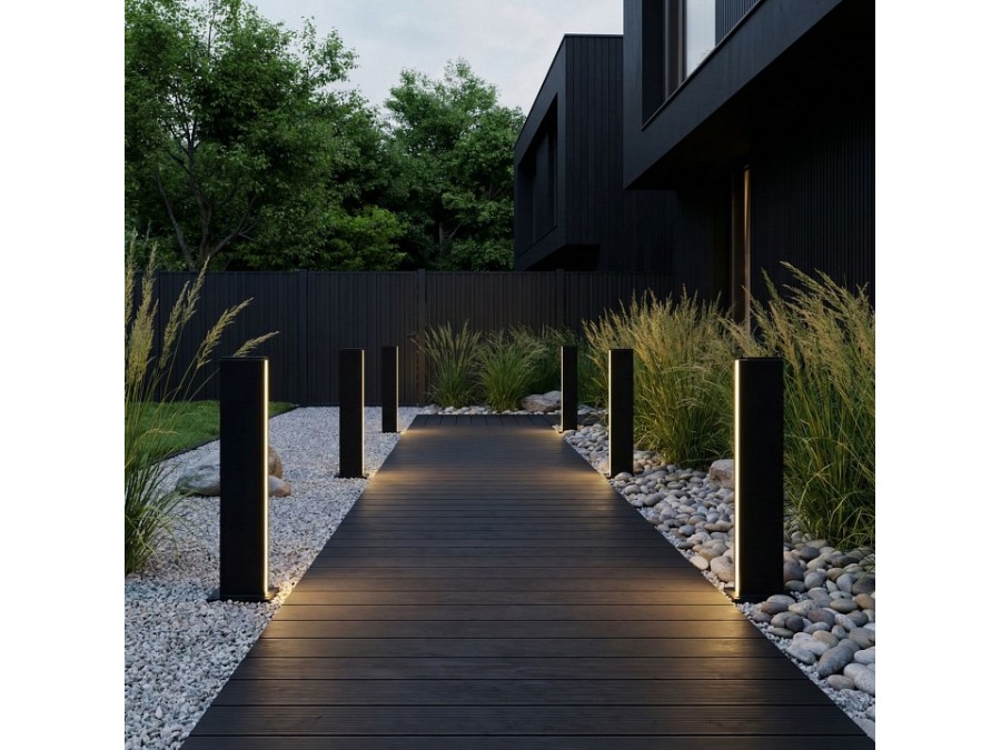 Наземный высокий светильник Elektrostandard Flat 1538 TECHNO LED