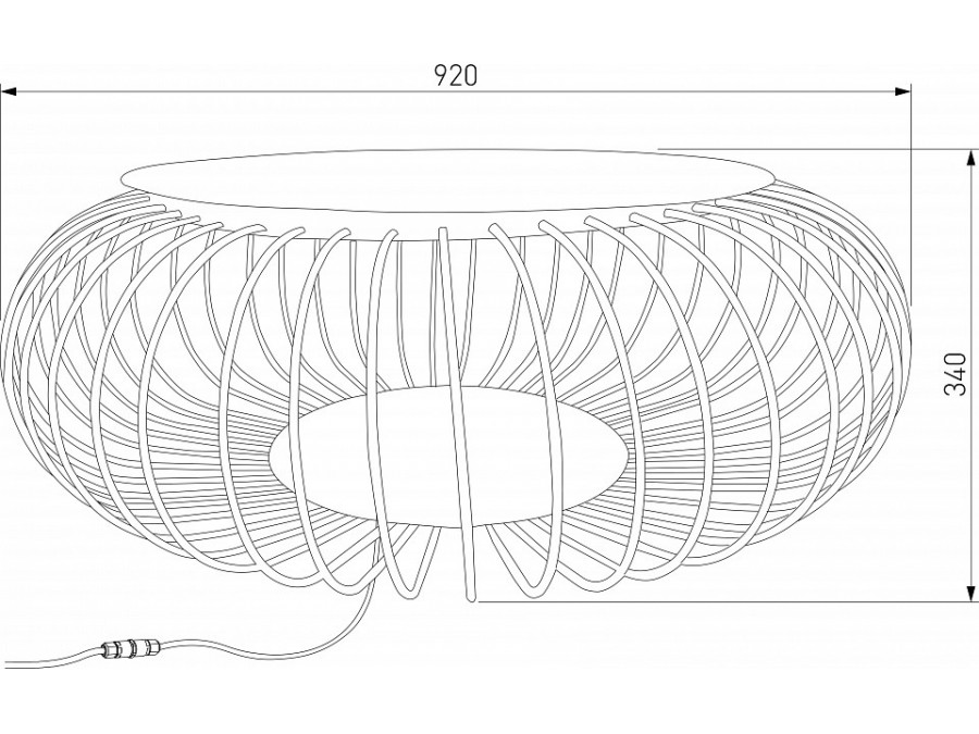 Наземный низкий светильник Elektrostandard Firenze a067385
