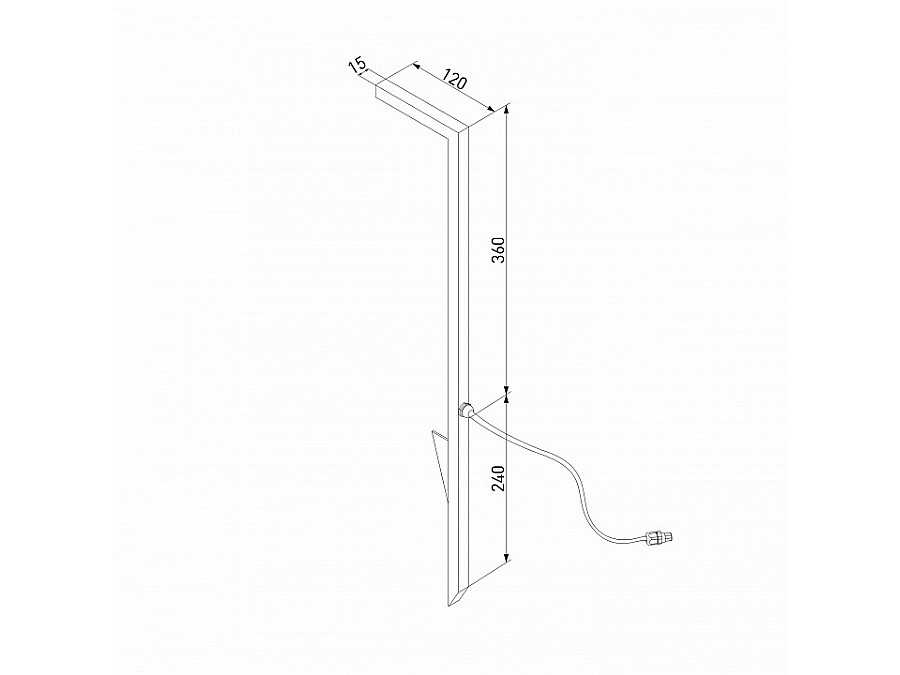 Наземный высокий светильник Elektrostandard Stels a067902