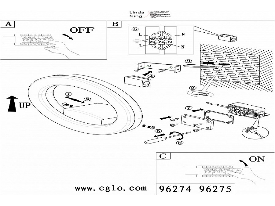 Светильник на штанге Eglo Emollio 96274