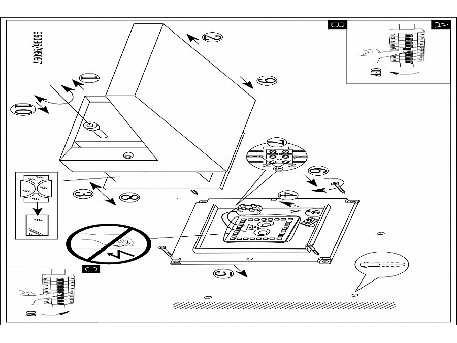 Накладной светильник Eglo Desella 1 95097