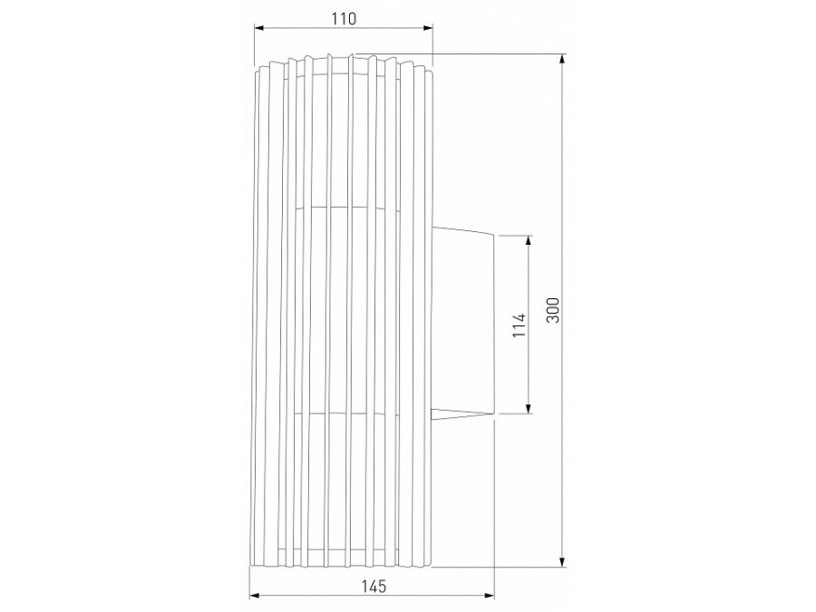 Накладной светильник Elektrostandard Entero 35189/W