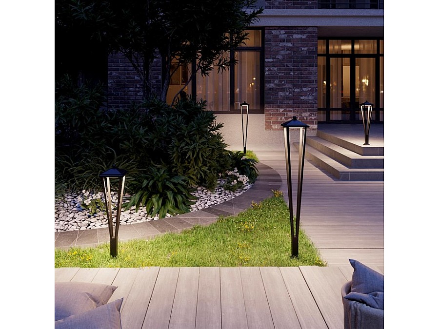 Наземный высокий светильник Odeon Light Bearitz 6655/12GA