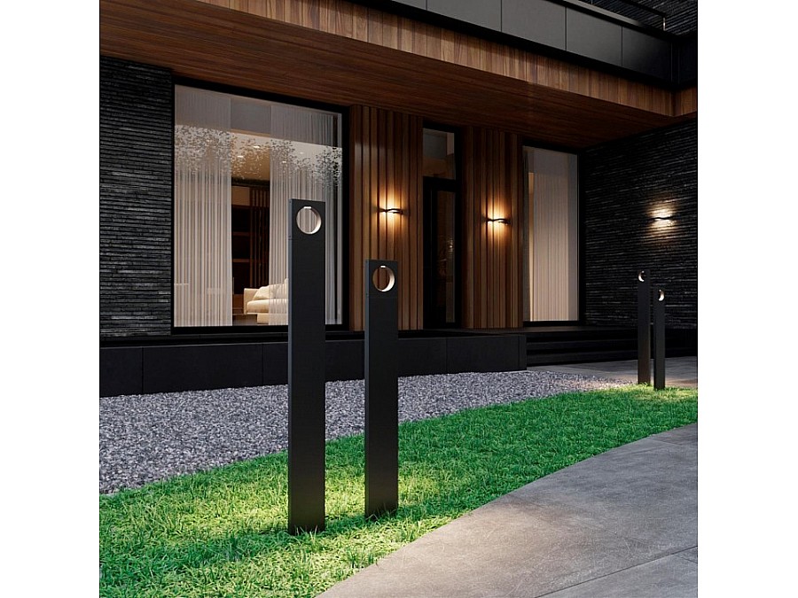 Наземный высокий светильник Odeon Light Como 6653/10GL