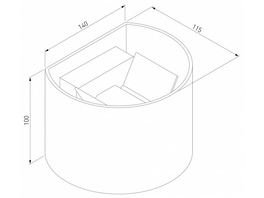 Накладной светильник Elektrostandard Blade 1518 TECHNO LED