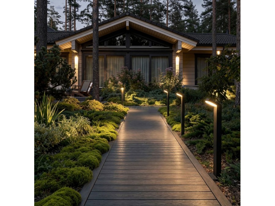 Наземный высокий светильник Elektrostandard Sensor 1542 TECHNO LED