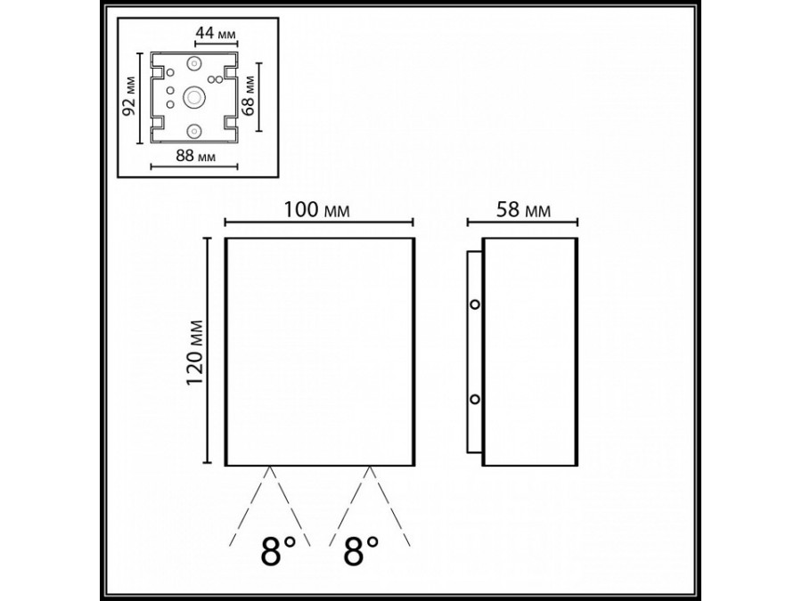 Накладной светильник Odeon Light NATURE 7188/5WL