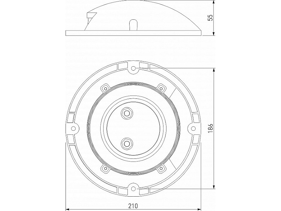 Накладной светильник Elektrostandard Park a065926