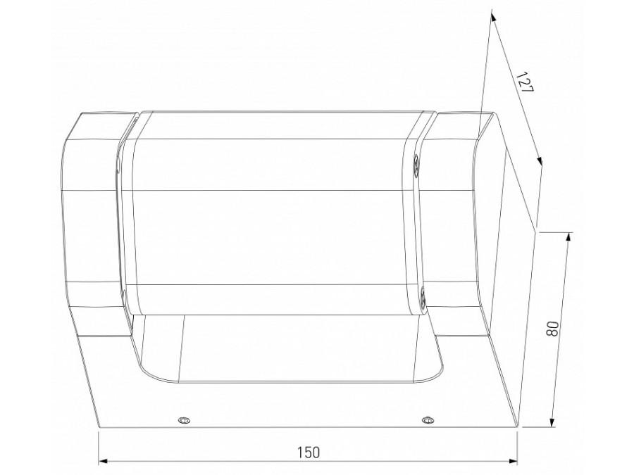 Накладной светильник Elektrostandard DORS 35163/D