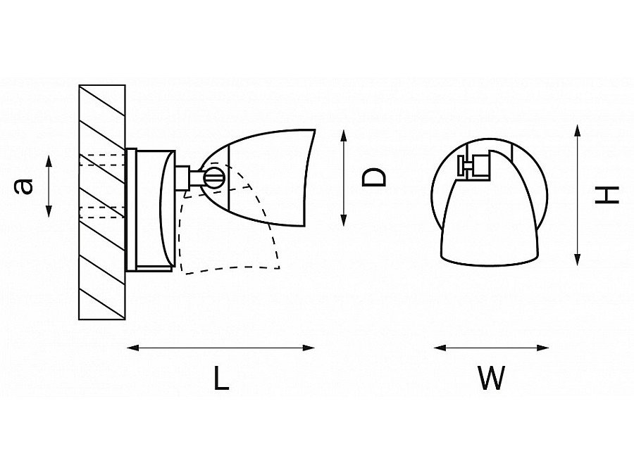 Светильник на штанге Lightstar Diva 374147