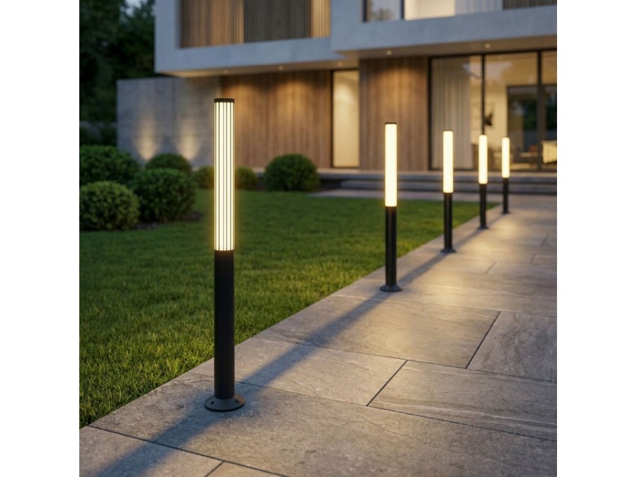 Наземный высокий светильник Elektrostandard Peak 35196/F